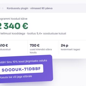 Kordusostu plugin